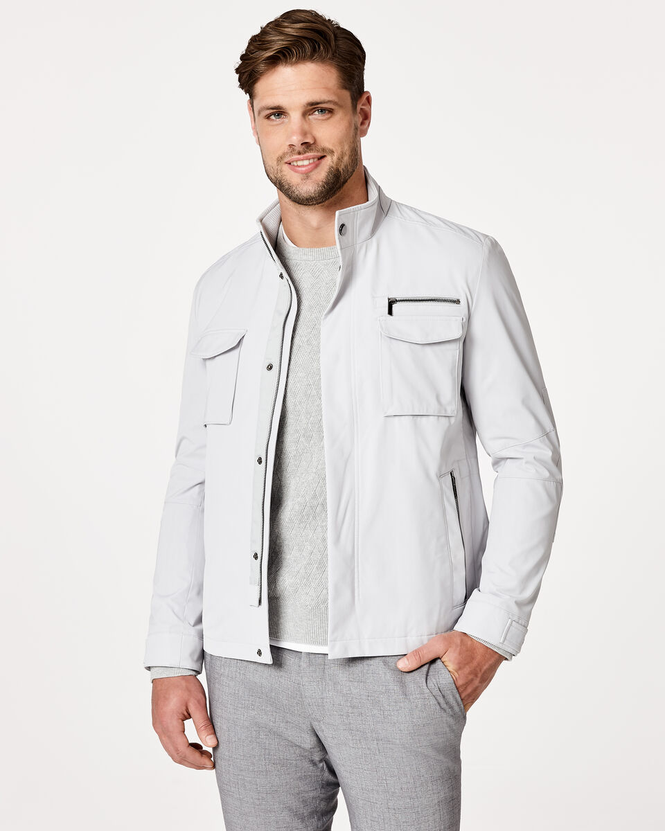 Harrisdale Casual Jacket, Light Grey, hi-res